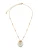 Swarovski Ketting  goud / transparant / wit
