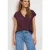 Blouse met V-hals en ruches