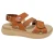 Wolky Amara Leren Dames Sandalen – Cognac – 41