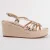 Montevita Sandalen Met Een Sleehak Salia6 Goud