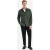 No Excess Shirt Solid Fine Herringbone Dark Green