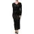 Gerimpelde Transparante Maxi-jurk