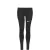 NIKE Sportbroek  zwart / wit