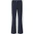 CAMBIO Flared fit stoffen broek met klepzakken model ‘Farah’