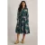 White Stuff Beatrice Shirt Dress Green Print