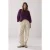 Summum Woman Sweater Soft Boucle Knit Wineberry