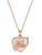 Hey Happiness Ketting ‘Cupid Heart Locket’  rose-goud