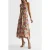 Reiss Electra-bright Midi Dress — Pink/neutral