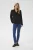Blouse met lange mouwen Regular fit Black Deep