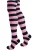 normani Overknee kousen  rosa / zwart