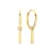BELORO Oorbellen – Beloro Jewels Della Spiga Esta 9 karat gold hoop e in gold