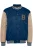 BLEND Tussenjas ‘Coby’  beige / blauw