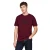 Tommy Hilfiger Heren Geborduurd Logo Katoenen T-Shirt (Maroon)