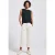 Street One Dames Top met chiffondetails in Groen