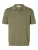 Selected Homme Trui Mattis Sun Open Polo Groen heren