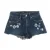 Geborduurde short met hoge taille 601037 meisjes
