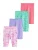 Next Leggings  lichtgroen / lila / pink / lichtroze