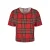Woman’s Urban Classic tartan Oversized T-shirt