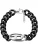 DIESEL Armband  zwart / zilver