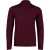 Trui Born With Appetite bordeaux turtleneck fijn gebreid