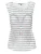 KOROSHI Top  zwart / wit