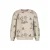 Sturdy relaxed fit sweater Mountain top offwhite/zwart