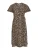 VILA Jurk ‘VILovie’  sand / cognac / zwart