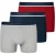 Schiesser Boxershort “95/5” met sportieve logo-webband (3 stuks)