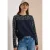 Sweatshirt met kleurblokken en luipaardprintdetails