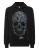 Fleece Hoodie Sweatshirt Degrade’ Skull