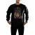 Disney Heren Coco Guitar Katoenen Sweatshirt (Zwart)