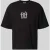 REVIEW Oversized fit T-shirt met logostitching