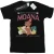 Disney Dames/Dames Moana Geboren in de Oceaan Katoenen Vriendje T-shirt (Zwart)