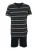 CECEBA Pyjama kort  navy / groen / wit