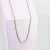 Massieve ronde schakelketting voor dames Ponytail & Co