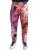 Geplooide Broek Multicolor Print