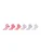 s.Oliver Sokken  grijs / rosa / rood / wit