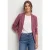 Eenvoudige blazer in effen kleur