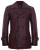 Cow Hide Dr Who Naval German Pea Coat leren jas
