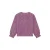 Daily7 kanten rechtvallende gebloemde semi-transparante blousetop – paars