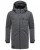 STONE HARBOUR Winterjas  antraciet / zwart