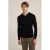 WE Fundamentals regular polo fijn gebreid zwart