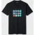 Paul Smith Mens Slim Fit T Shirt Jigsaw Zebra Very Dark Navy