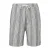s.Oliver Big Size straight gestreepte casual short donkerblauw