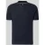 Lerros slim fit gebreid poloshirt met V-hals