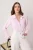 TRENDYOLMİLLA Dames Roze Geruit Lang Oversized Overhemden