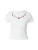 HOLLISTER Shirt  crème / camel / rood / wit