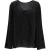 Etro blouse met V-hals en lange mouwen in zwarte viscose
