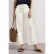 Street One Dames Straight Leg broek in een gewassen look in Wit