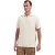 No Excess Polo v short sleeve stone